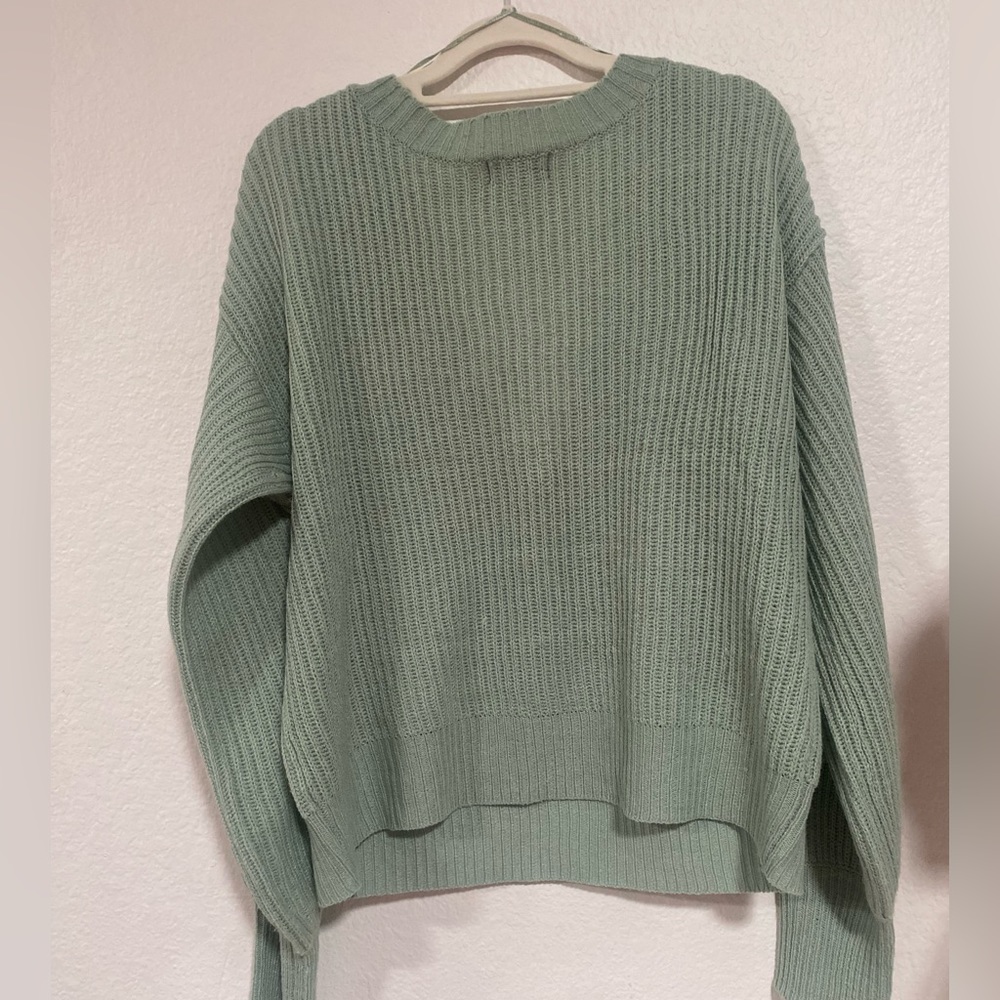 Oversized knit sweater